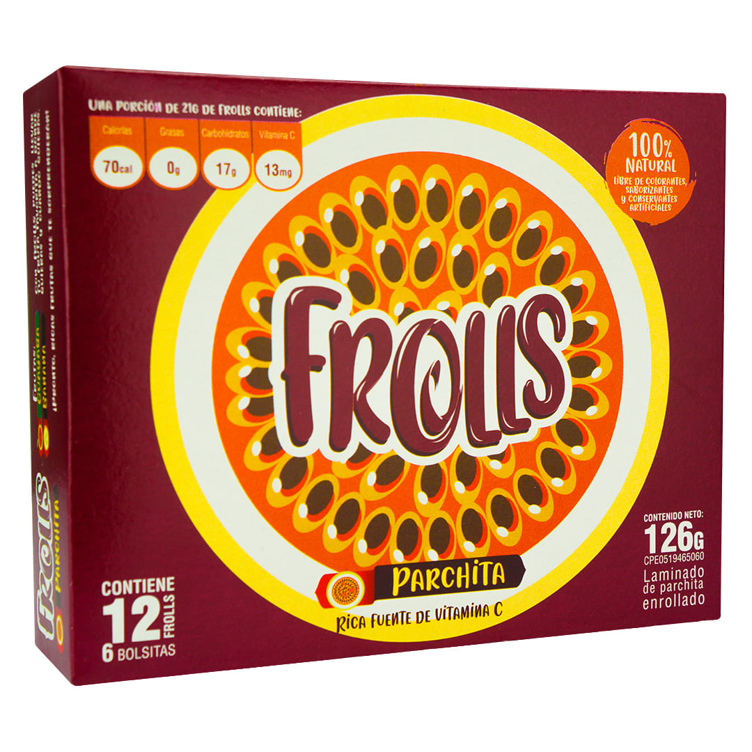 Gomitas de Parchita Frolls 126Gr