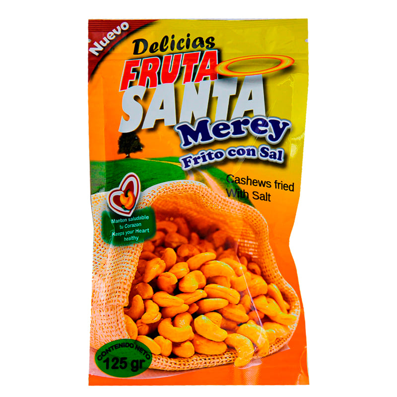 Merey frito con sal Fruta santa 125gr
