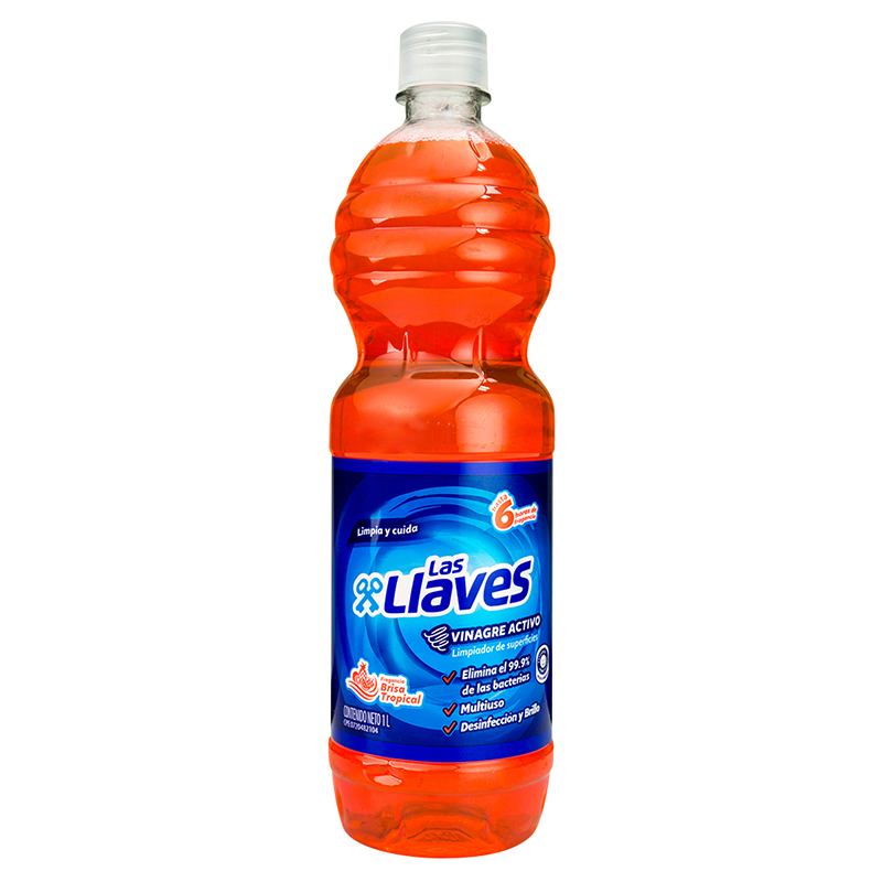 DESINFECTANTE LAS LLAVES BRISA TROPICAL 1L