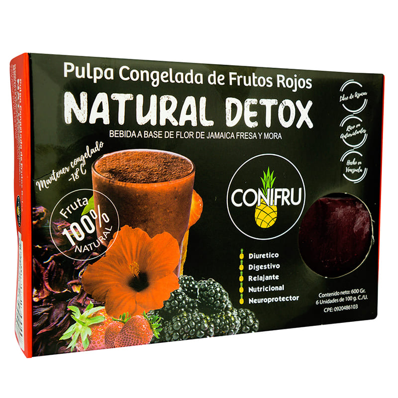 Pulpa De Frutos Rojos Coni Detox 600Gr