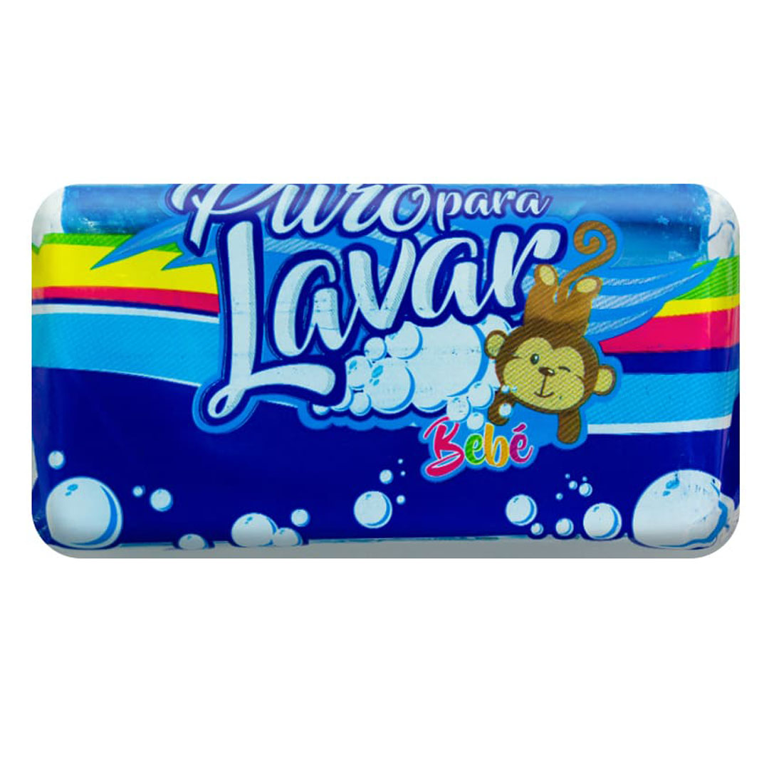 Jabon azul bebe Puro para Lavar 200Gr