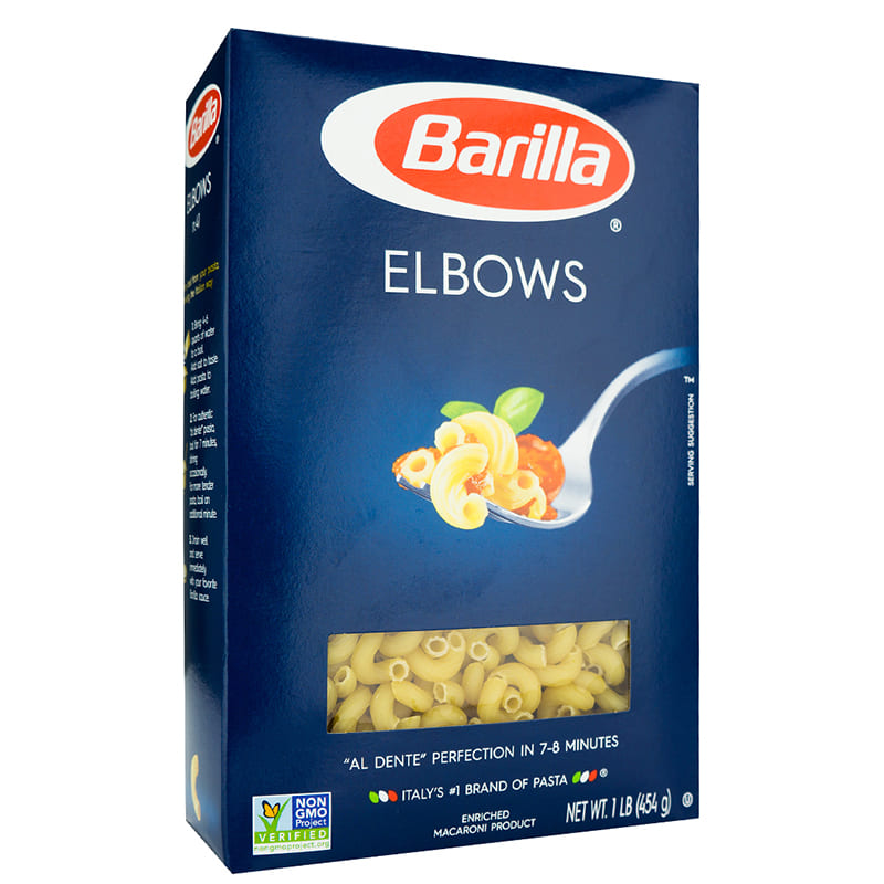 Pasta Barilla codos 454Gr