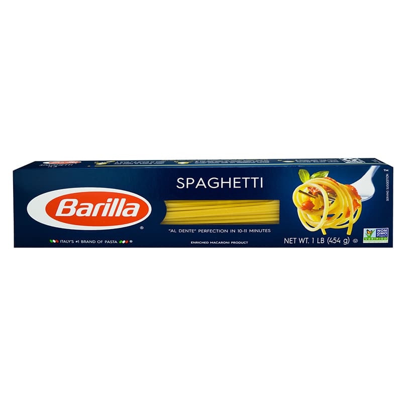 Pasta Barilla Spaghetti 454Gr