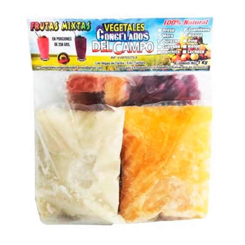 FRUTAS MIXTAS CONGELADA DEL CAMPO 1 KG