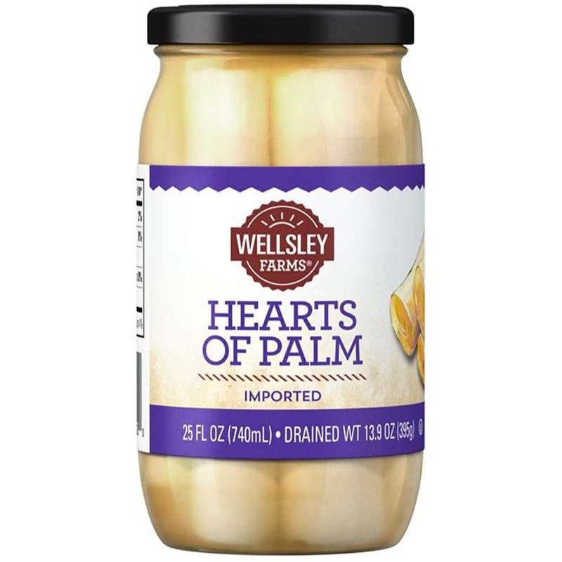 CORAZONES DE PALMITO WELLSLEY FARMS 740ML