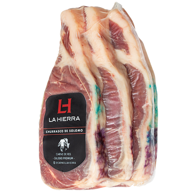 CHURRASCO DE SOLOMO  LA HIERRA 800 GR