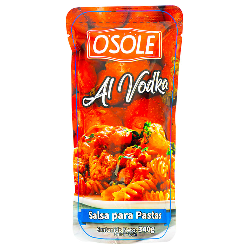 SALSA OSOLE AL VODKA 340GR