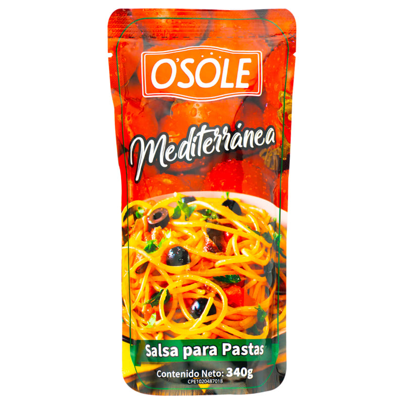 SALSA OSOLE AL MEDITERRANEA 340GR