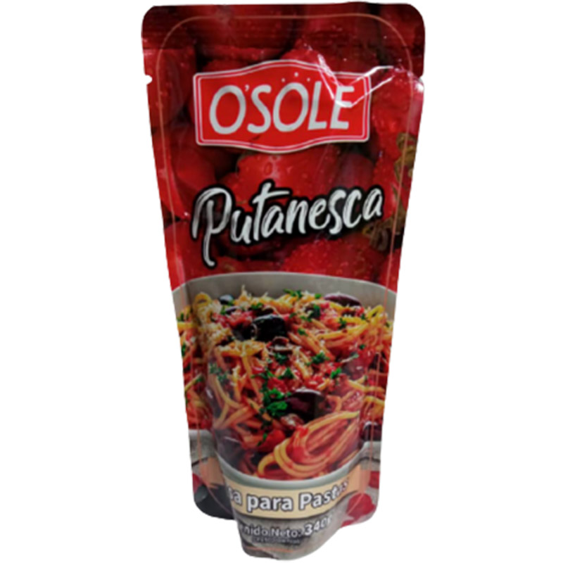 SALSA PARA PASTA OSOLE PUTANESCA 340 GR