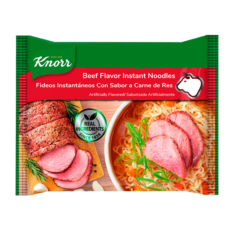 FIDEOS INSTANTANEOS DE CARNE KNORR 75 GR