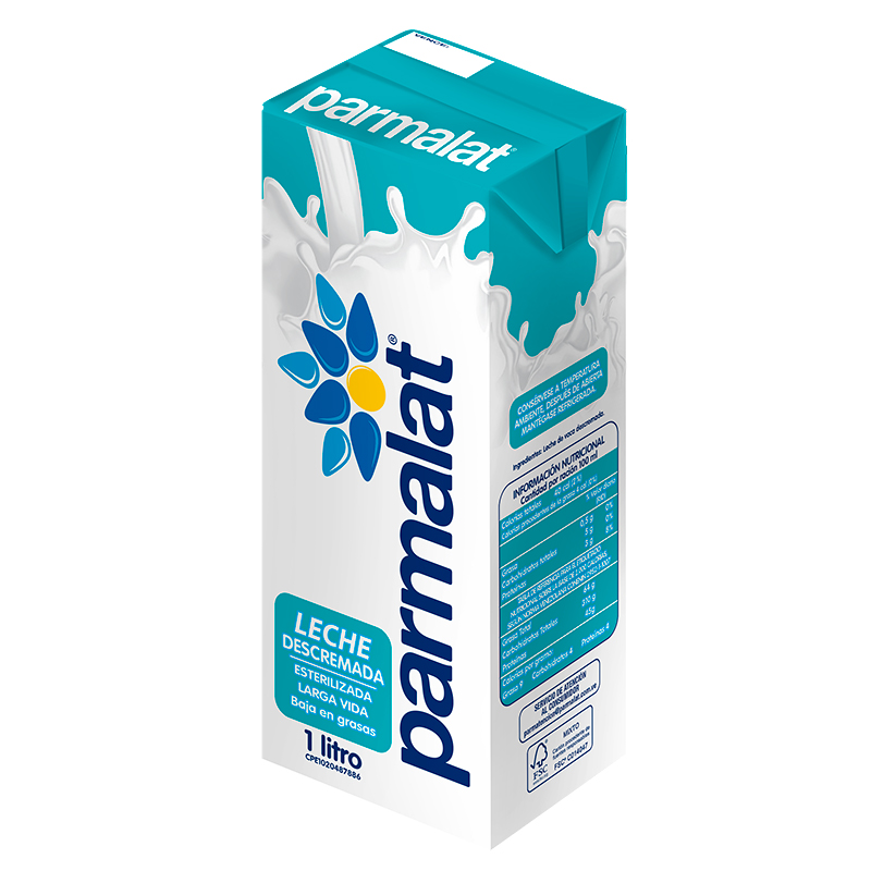 LECHE DESCREMADA PARMALAT 1L