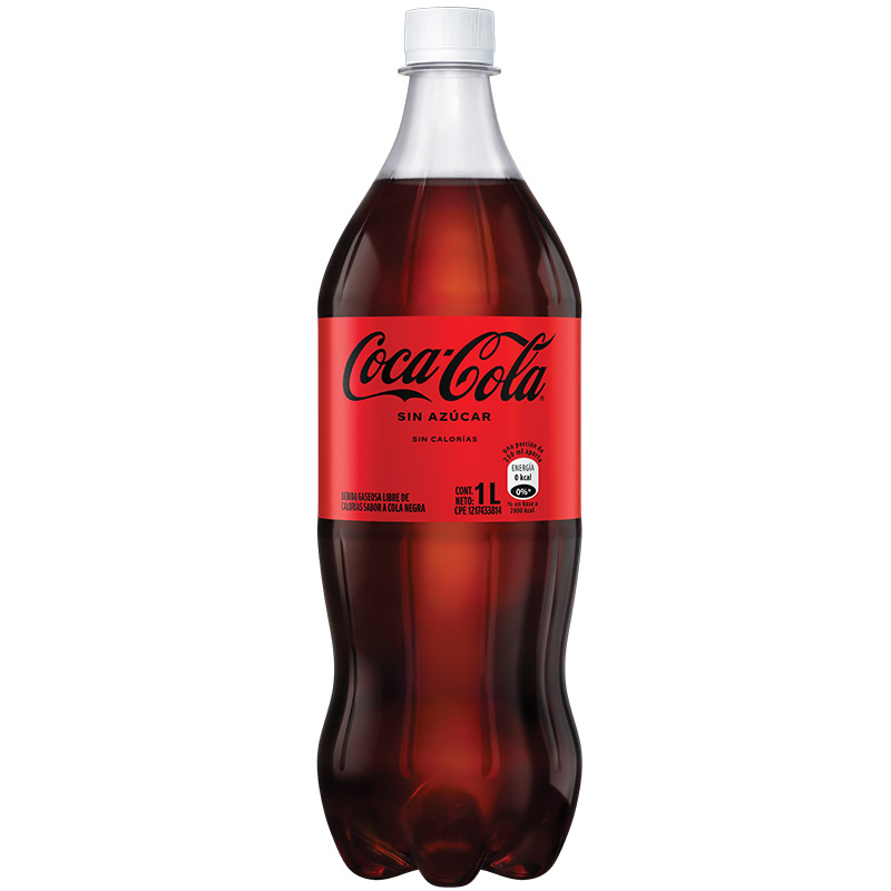 REFRESCO COCA COLA SIN AZUCAR 1LT