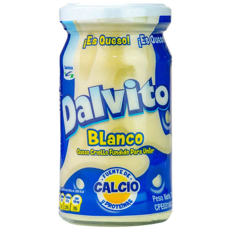 QUESO BLANCO FUNDIDO DALVITO 200 GR