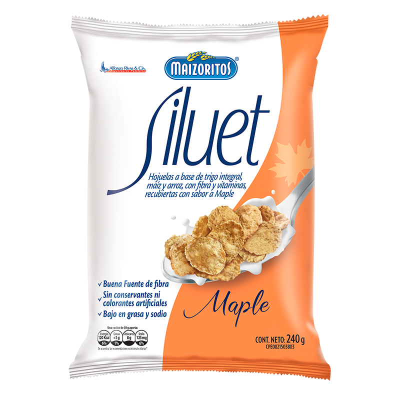 CEREAL MAIZORITOS SILUET MAPLE 240 GR