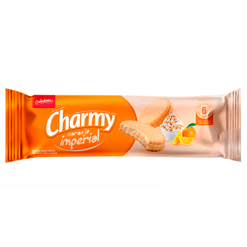 GALLETAS CHARMY NARANJA IMPERIAL 192 GR