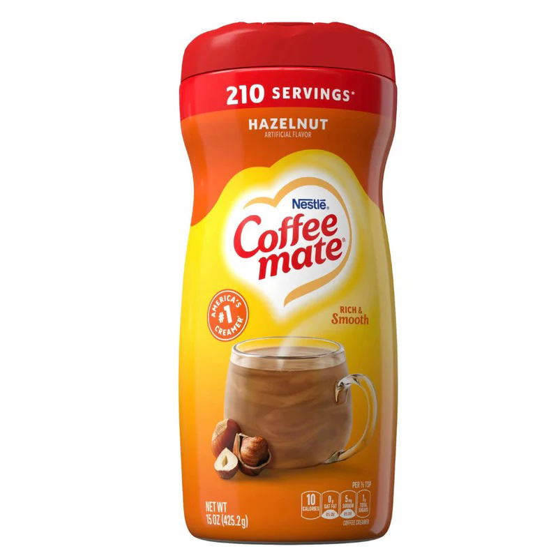 COFFEE MATE AVELLANA NESTLE 425 GR