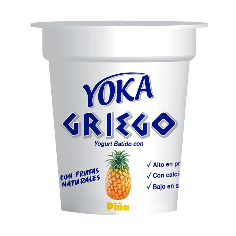 YOGURT YOKA GRIEGO PIÑA 150 GR