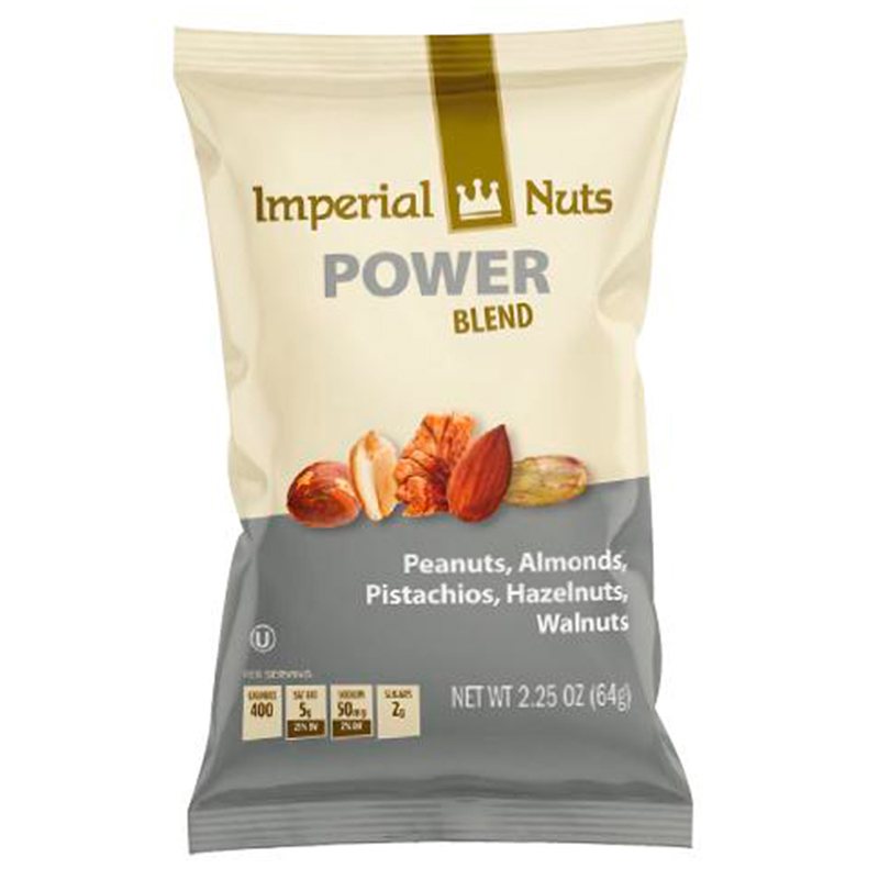 SNACKS IMPERIAL NUTS  POWER BLEND 64 GR