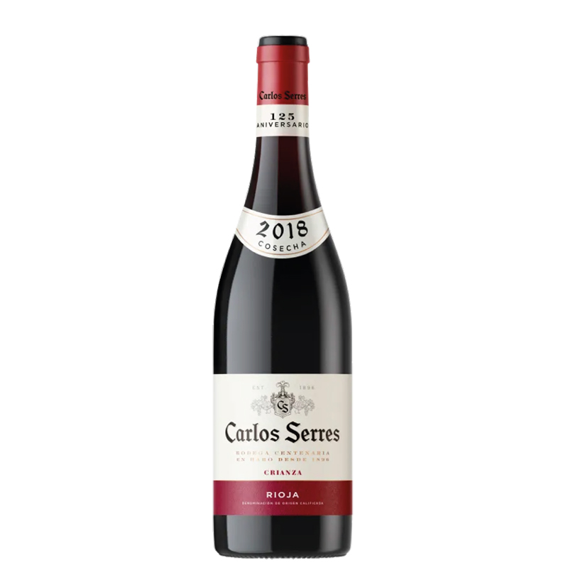 VINO TINTO CRIANZA CARLOS SERRES  0.75LT