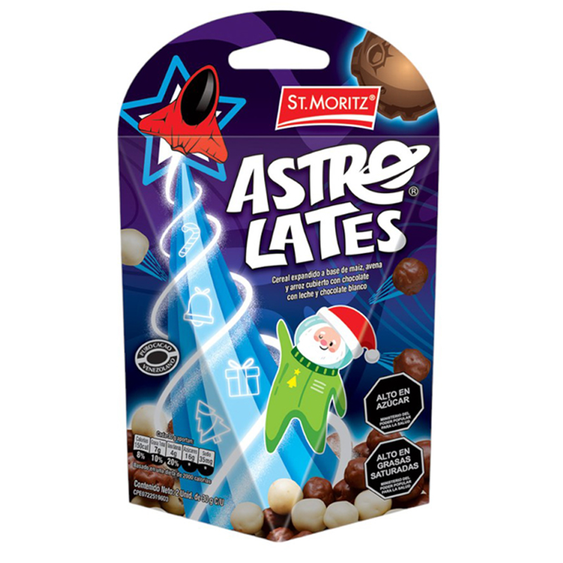 ASTROLATE NAVIDAD ST. MORITZ 60G