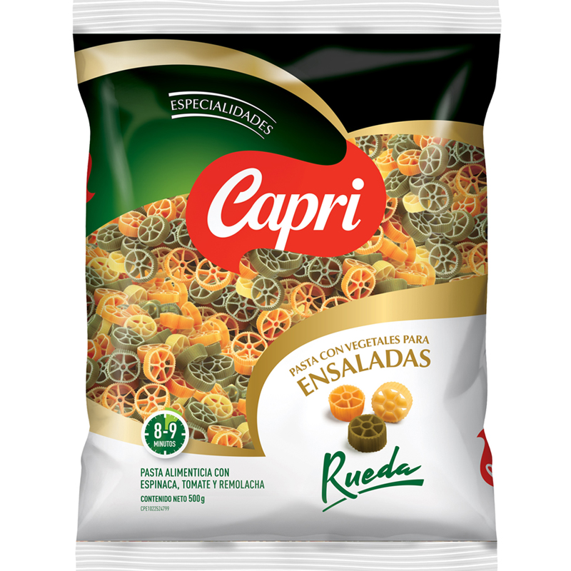 PASTA PARA ENSALADAS CAPRI 500 G