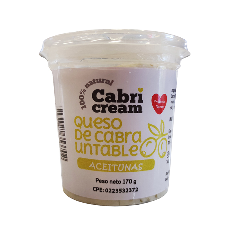 QUESO DE CABRA DE ACEITUNAS CAPRILAC 170 GR