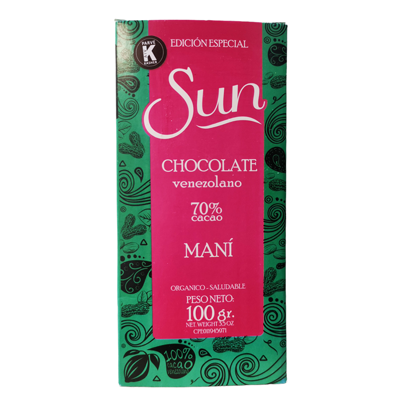 CHOCOLATE MANI SUN 100 GR