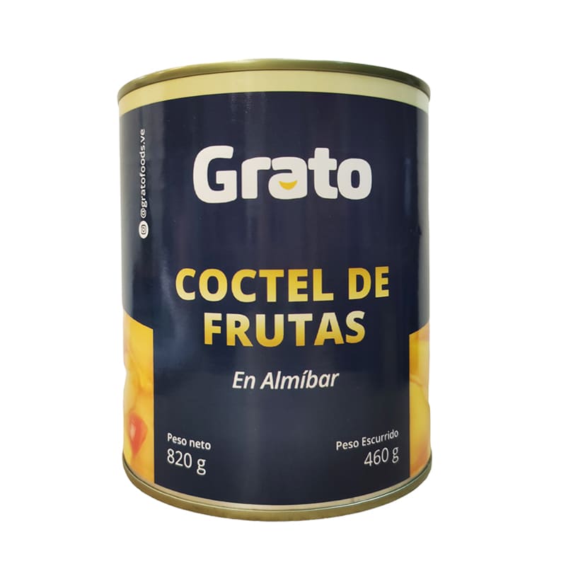 COCTEL DE FRUTAS EN ALMIBAR GRATO 820 GR