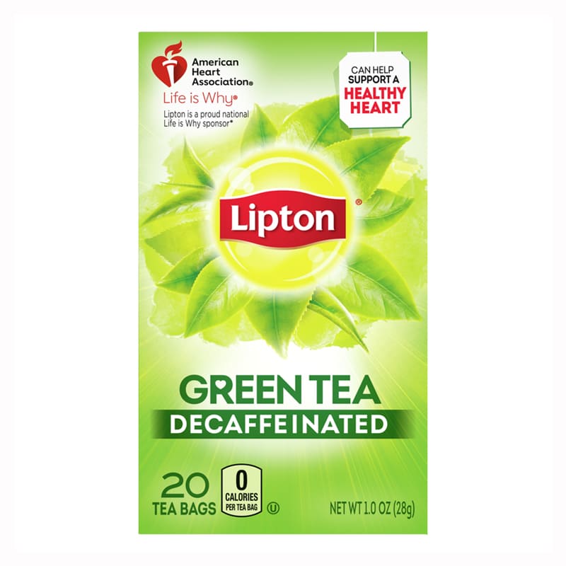 TE VERDE DESCAFEINADO LIPTON 20 UND