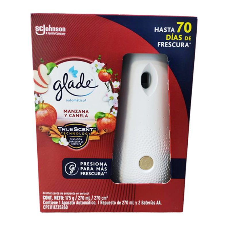 AROMATIZANTE MANZANA Y CANELA GLADE UND