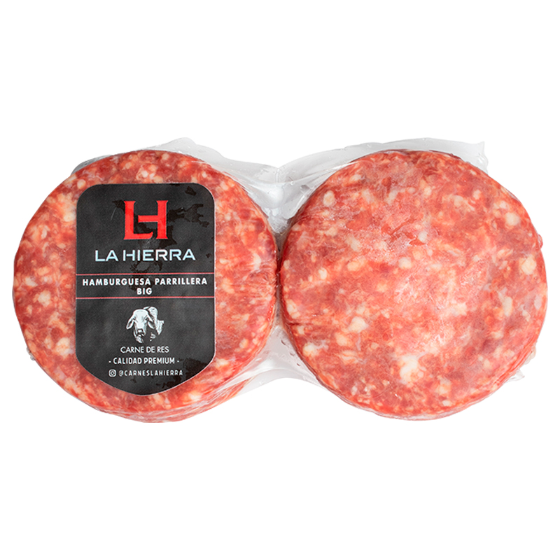 CARNE DE HAMBURGUESA BIG LA HIERRA