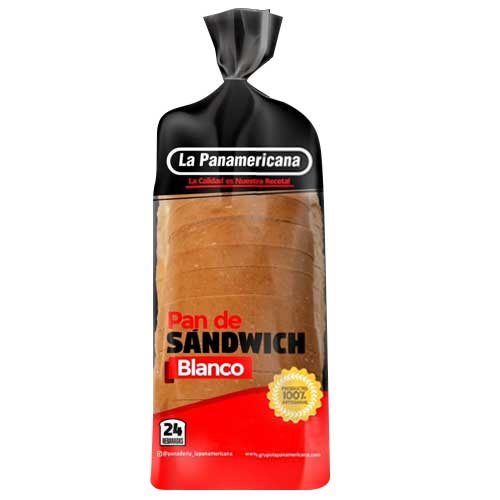 PAN DE SANDWICH PANAMERICANA 500 G
