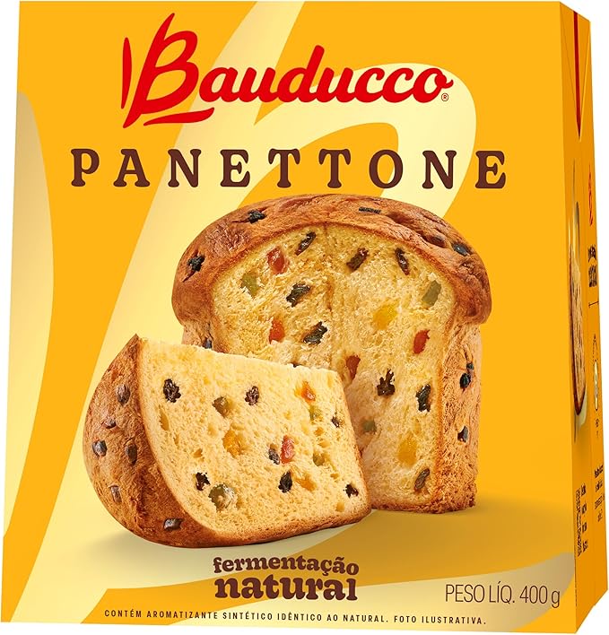 PANETTONE DE FRUTAS BAUDUCCO 400 G