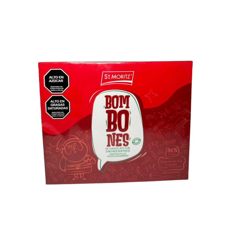 ST.MORITZ BOMBONES NAVIDAD 9 UDS. 90 G