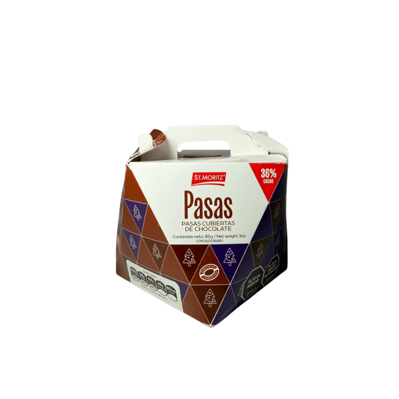 ST. MORITZ  PASAS CUBIERTAS NAVIDAD 85G