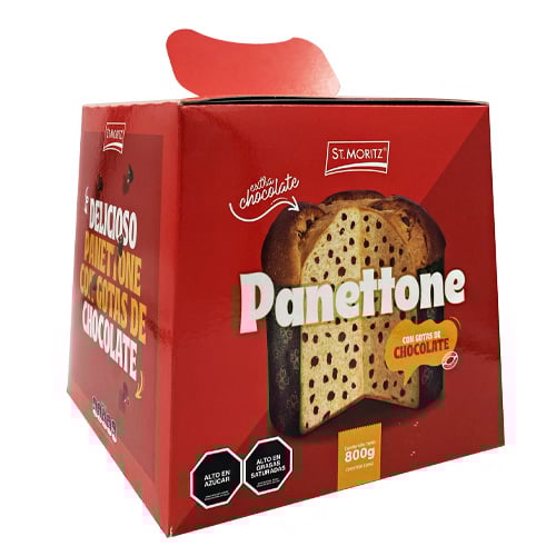 PANETTONE DE CHOCOLATE ST MORITZ 800 G