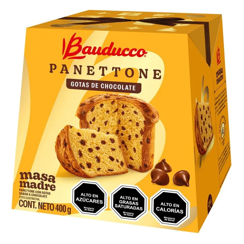 PANETTONE DE CHOCOLATE BAUDUCCO 400 G
