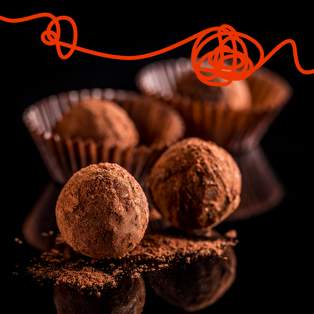 Trufas de Chocolate y Leche Condensada