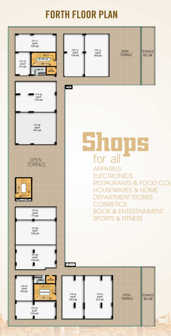 Forth Floor Plan