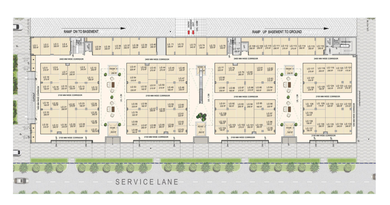 Lower Ground Floor Plan