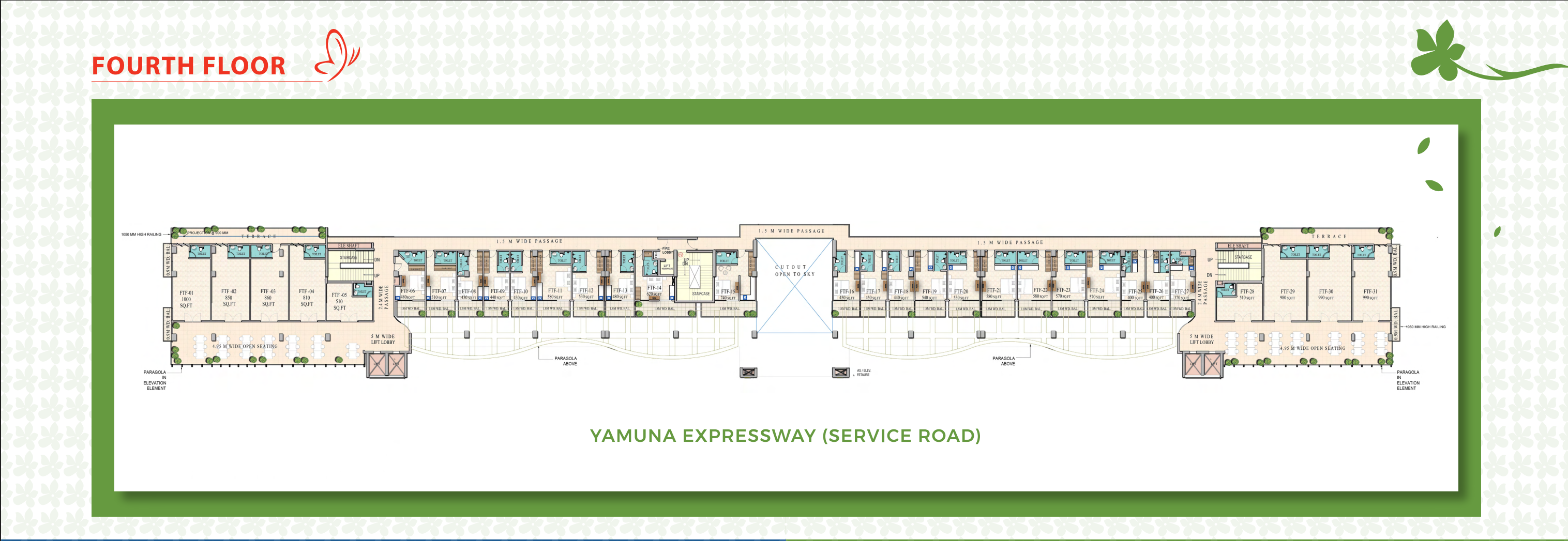 Forth Floor Plan