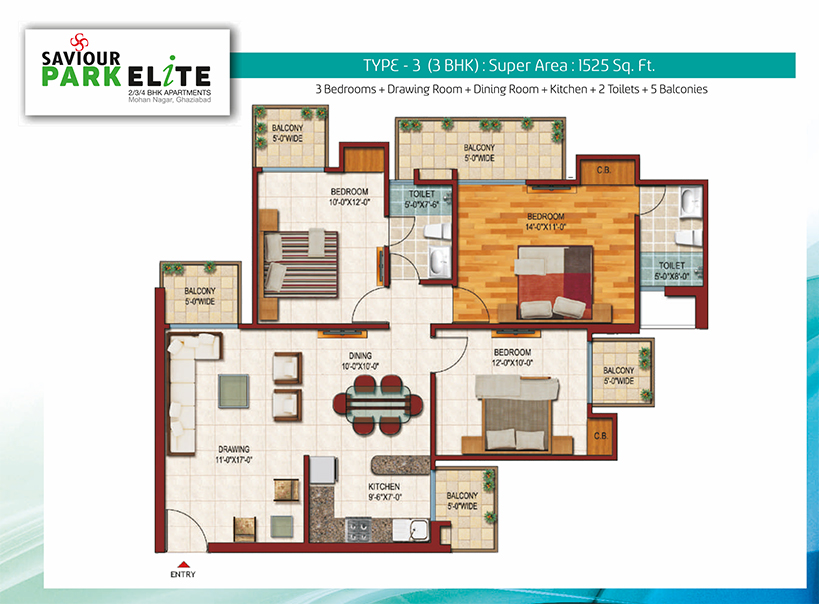 3BHK