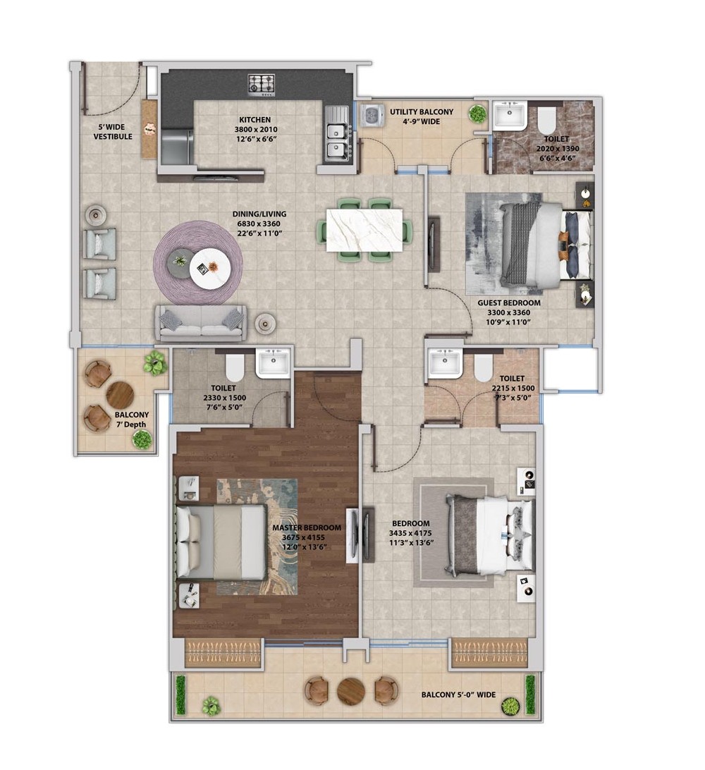 Typical Unit (2D)