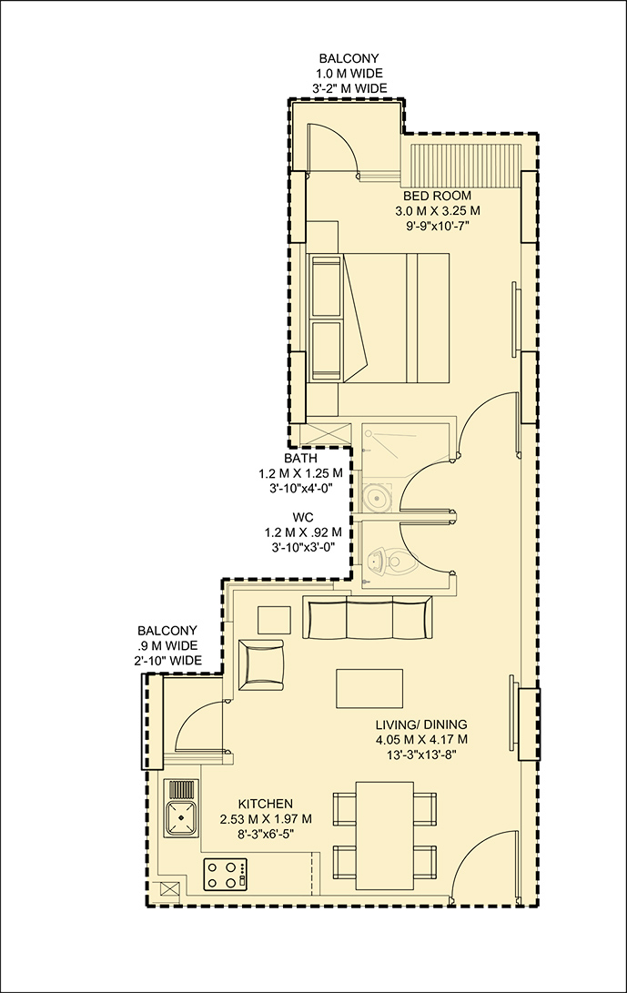 1BHK 