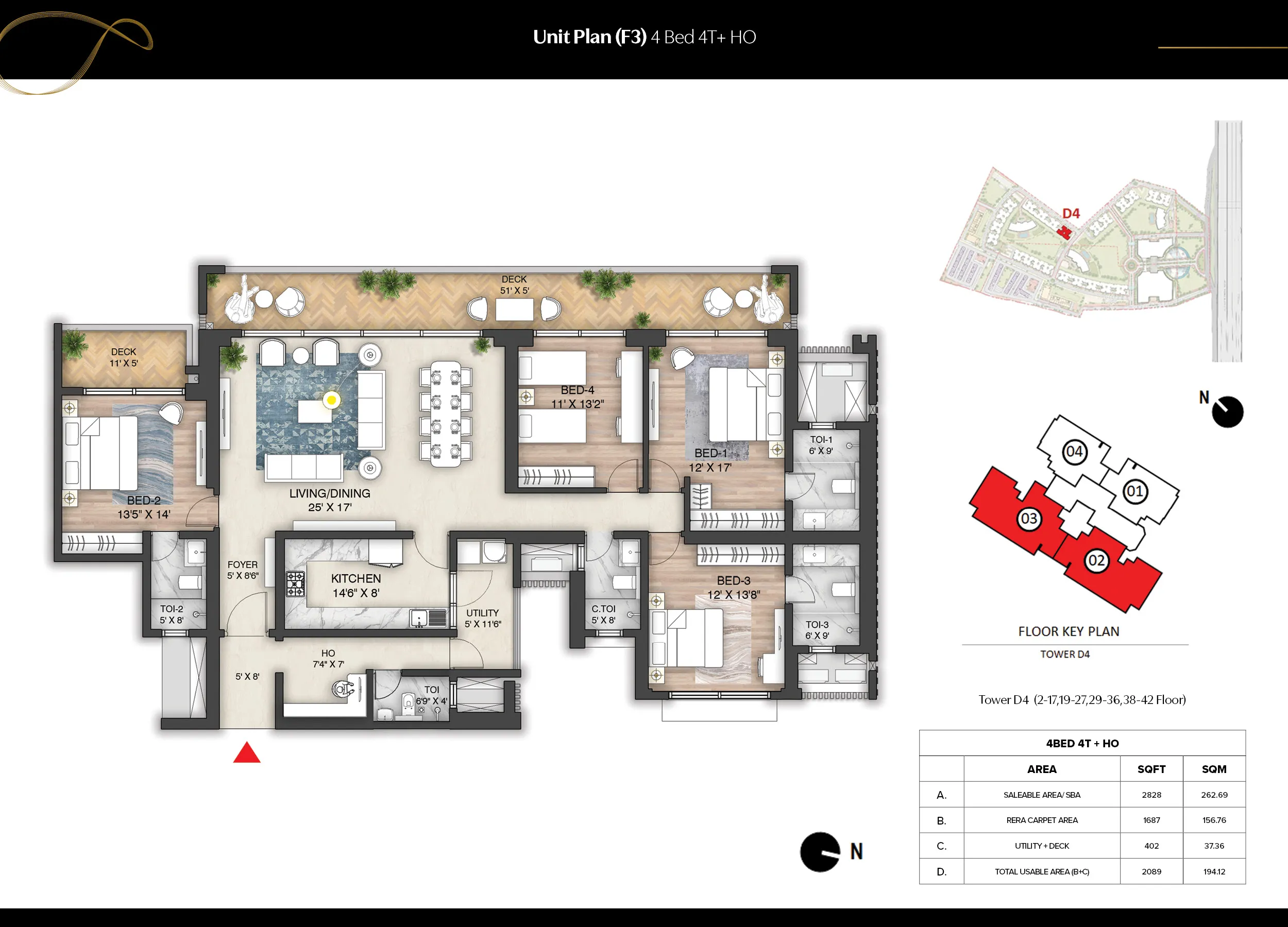 4BHK + OFFICE