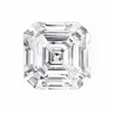 Asscher Cut Moissanite Stone