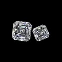 Asscher Cut Moissanite Stone