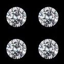 Colorless Round Cut Forever Moissanite Stone