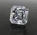 White Pear Cut Moissanite Stone
