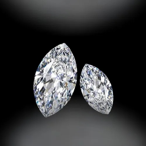 DEF VVS Full White Marquise Moissanite Diamond